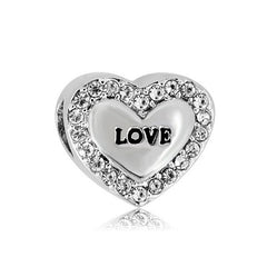 Heart-Shaped Mother's Day Bracelet with DIY Beads