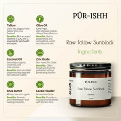 Raw Tallow Sun Balm