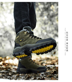 Men Boots Classic Outdoor Sports Hiking Shoes Trekking Foot Wear Winter Boot Non Slip Warm Seakers For Man Zapatos Para Hombre