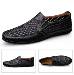New Summer Men's Casual Shoes Breathable Mesh Men's Shoes Fashion Men Loafers Outdoor Non-slip Sneakers Light Walking Shoes