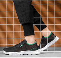 Men Sneakers Shoes Mesh Casual Shoes Lac-up Shoes Men Tenis Light Comfortable Breathable Sneakers Men Shoes Zapatillas Hombre