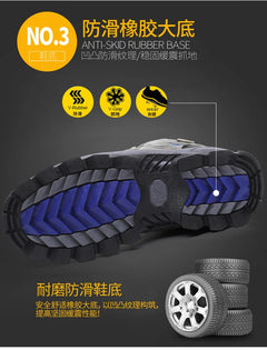 Men Boots Classic Outdoor Sports Hiking Shoes Trekking Foot Wear Winter Boot Non Slip Warm Seakers For Man Zapatos Para Hombre