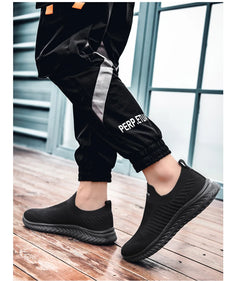 Men Vulcanize Shoes Mesh Men Shoes Lightweight Comfortable Men's Sneakers 2020 Autumn Fashion Slip On Flats Shoes Male Loafers