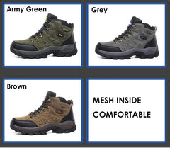 Men Boots Classic Outdoor Sports Hiking Shoes Trekking Foot Wear Winter Boot Non Slip Warm Seakers For Man Zapatos Para Hombre