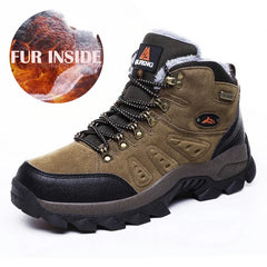 Men Boots Classic Outdoor Sports Hiking Shoes Trekking Foot Wear Winter Boot Non Slip Warm Seakers For Man Zapatos Para Hombre