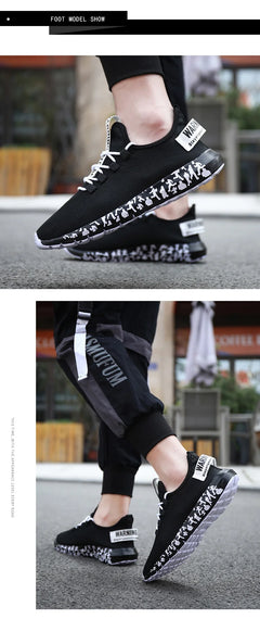 Men Vulcanize Shoes Sneakers Breathable Men Casual Shoes No-slip Male Men Shoes Lightweight Tenis Masculino Wholesale