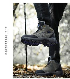 Men Boots Classic Outdoor Sports Hiking Shoes Trekking Foot Wear Winter Boot Non Slip Warm Seakers For Man Zapatos Para Hombre