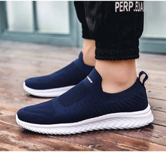 Men Vulcanize Shoes Mesh Men Shoes Lightweight Comfortable Men's Sneakers 2020 Autumn Fashion Slip On Flats Shoes Male Loafers