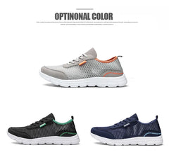 Men Sneakers Shoes Mesh Casual Shoes Lac-up Shoes Men Tenis Light Comfortable Breathable Sneakers Men Shoes Zapatillas Hombre