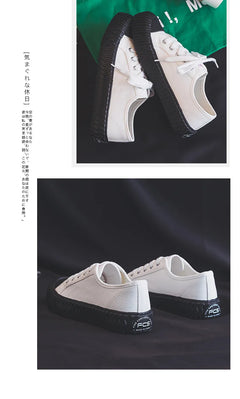 Canvas Shoes Female 2022 White Trendy Shoes Korean Ulzzang Cookies Sneakers Girls Vulcanized Shoes Casual Flat Heel 35-40 Pink