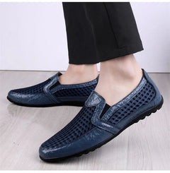 New Summer Men's Casual Shoes Breathable Mesh Men's Shoes Fashion Men Loafers Outdoor Non-slip Sneakers Light Walking Shoes