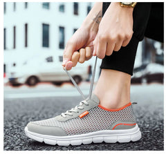 Men Sneakers Shoes Mesh Casual Shoes Lac-up Shoes Men Tenis Light Comfortable Breathable Sneakers Men Shoes Zapatillas Hombre