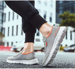 Men Sneakers Shoes Mesh Casual Shoes Lac-up Shoes Men Tenis Light Comfortable Breathable Sneakers Men Shoes Zapatillas Hombre