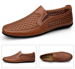 New Summer Men's Casual Shoes Breathable Mesh Men's Shoes Fashion Men Loafers Outdoor Non-slip Sneakers Light Walking Shoes