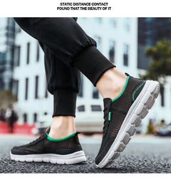 Men Sneakers Shoes Mesh Casual Shoes Lac-up Shoes Men Tenis Light Comfortable Breathable Sneakers Men Shoes Zapatillas Hombre