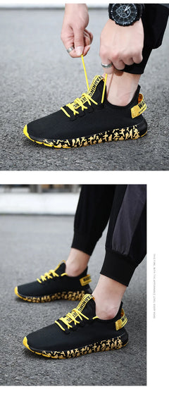 Men Vulcanize Shoes Sneakers Breathable Men Casual Shoes No-slip Male Men Shoes Lightweight Tenis Masculino Wholesale