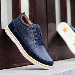Men Elevator Shoes Genuine Leather Lift Casual Shoes Height Increase Shoes Insoles 6CM Tall Man Formal Shoes Taller Footwear
