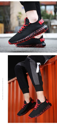 Men Vulcanize Shoes Sneakers Breathable Men Casual Shoes No-slip Male Men Shoes Lightweight Tenis Masculino Wholesale