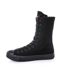 2021 New Short Tube Boots Women Side Zipper Canvas Shoes Casual Shoes Women's Shoes Rubber Shoes Dance Shoes Net Red Shoes Women