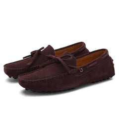 Size 38-49 Luxury Men Loafers Soft Moccasins Summer Shoes Man High Quality Mens Shoes Casual Suede Genuine Leather Driving Flats
