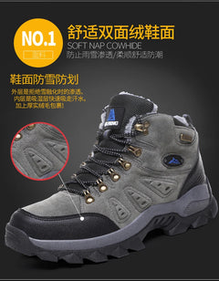 Men Boots Classic Outdoor Sports Hiking Shoes Trekking Foot Wear Winter Boot Non Slip Warm Seakers For Man Zapatos Para Hombre
