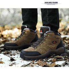 Men Boots Classic Outdoor Sports Hiking Shoes Trekking Foot Wear Winter Boot Non Slip Warm Seakers For Man Zapatos Para Hombre