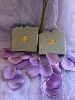 Lavender Luxury Soap with Olive, Coconut, Shea & Castor Oils X 1 bar soap per sale