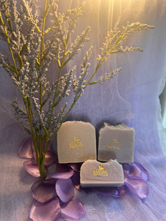 Lavender Luxury Soap with Olive, Coconut, Shea & Castor Oils X 1 bar soap per sale