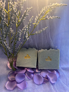 Lavender Luxury Soap with Olive, Coconut, Shea & Castor Oils X 1 bar soap per sale