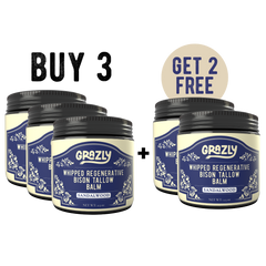 Whipped Bison Tallow & Manuka Honey Moisturizing Balm