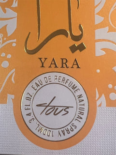 Yara by Lattafa Eau de Parfum – 3.4 oz Original version