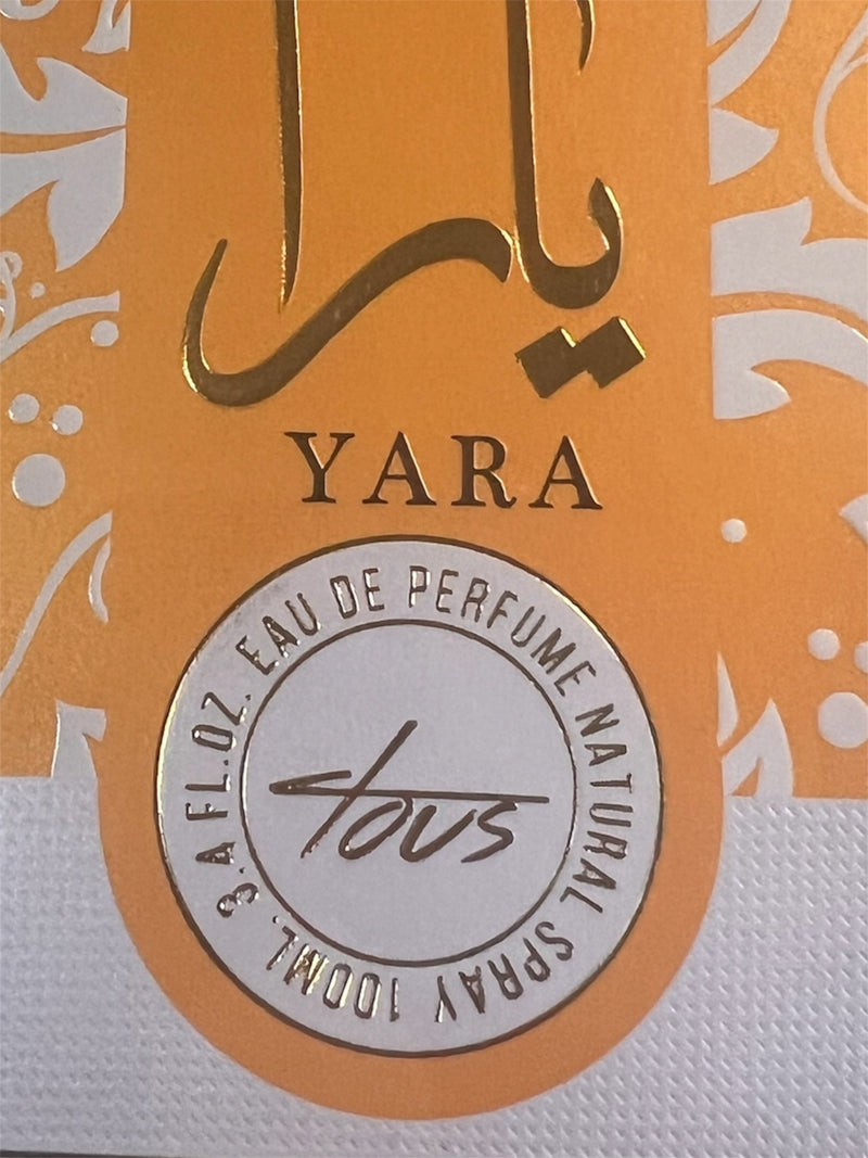 Yara by Lattafa Eau de Parfum – 3.4 oz Original version