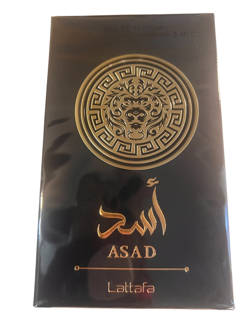 Asad by Lattafa Eau de Parfum – 3.4 oz Original version
