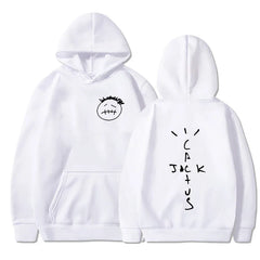 Rapper Cactus Jack Music Album Hoodies Men Women Fashion Hip Hop Sweatshirt Casual Unisex Long Sleeve Oversized Hoody Tops