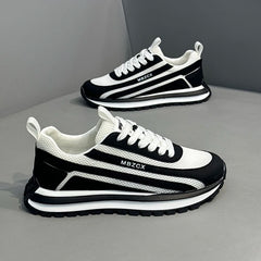 Chunky Sneaker Men Designer Retro Soft Sole Sport Shoes Fashion Casual Leather Fabric Breathable Height Increased Platform Shoes