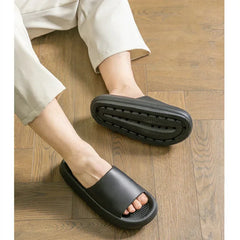 Big Size 48 49 Men Slippers Women Soft EVA Platform Thick Sole Slides Summer Beach Sandals Couples Home Anti-Slip Bathroom Shoes