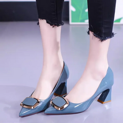 Women Cute Casual Brown High Quality High Heel Pumps Lady Casual Striped Shoes Female Sexy Party Shoes Bombas De Mujeres E5131