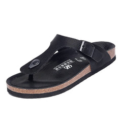 Big Size Mens Flip Flops Microfiber Leather Slippers Clogs Chanclas Hombre Chinelo Masculino Claquette Homme Summer Casual Shoes