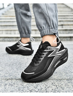 Running Shoes Carbon Board Speciality Marathon Men Sports Breathable Lightweight Women's Comfortable Athletic Nonskid Sneakers