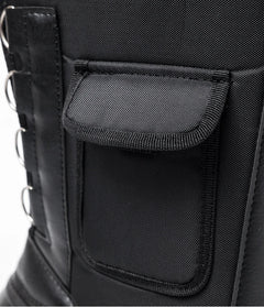Winter Men's Waterproof Sneakers 2025 Outdoor Snow Boots for Men Thickened Warm Fishing Non-slip Hiking Boots Male Plus Size 46