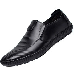 Men Casual Loafers Comfortable Lightweigh Walking Footwear Moccasins Breathable Slip on Male Leather Shoes Zapatos Hombre Male