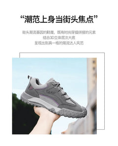 High Quality Men's Sneakers Classics Men Lace-up Shoe for Outdoor Breathable Hiking Shoes Comfortable Sneakers Male Safety Shoes