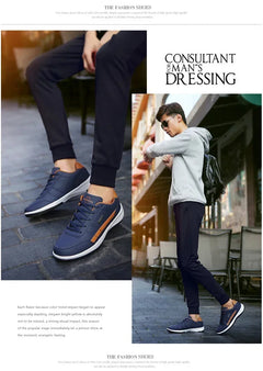 Shoes for Lace Up Footwear Vulcanized Men Leather Sneaker Waterproof Casual Comfortable Men's Sneaker Man Shoe Masculino