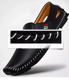 Men's Moccasins Summer Walking Breathable Casual Shoes Flat Shoes