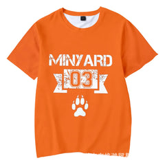 New The Foxhole Court Palmetto State Foxes Lacrosse Jersey Cosplay WILDS MINYARD 3D T-shirt Men/Women Graphic Tees Streetwear