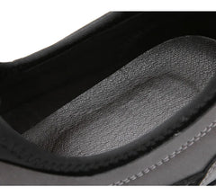 New Men's Leather Flat Casual Shoes Soft Sole Slip on Loafers Business Formal Shoes for Men Zapatos Casuales De Hombre Plus Size