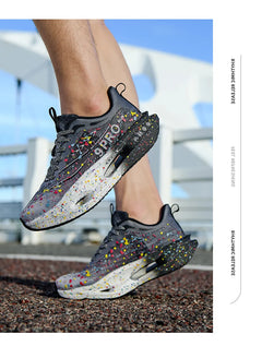 Running Shoes Speciality Carbon Board Marathon Men Sports Breathable Lightweight Women's Comfortable Athletic Nonskid Sneakers