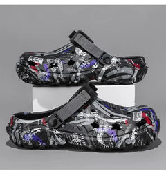 Plus Size 47 Summer Men Sandals Clogs Outdoor Garden Clogs Hole Shoes Male Casual Shoes Water Shoes Comfort Home Soft Slippers