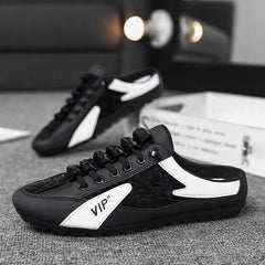 2025 Summer Slippers for Men Trendy Men's Flat Bottom Casual Shoes Soft Sole Support Shoes Men's Sneakers Zapatos De Hombre
