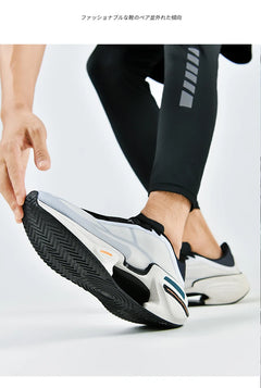 Men's Basketball Shoes Breathable Cushioning Non-Slip Wearable Runing Shoes Gym Training Athletic Basketball Sneakers for Women